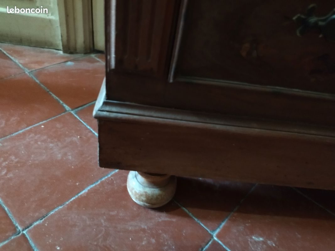 Commode ancienne avec miroir (image 5)