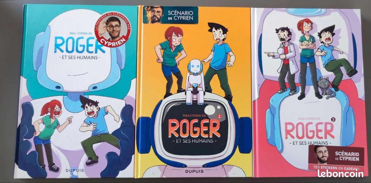 « Roger et ses humains » par Cyprien (image 1)