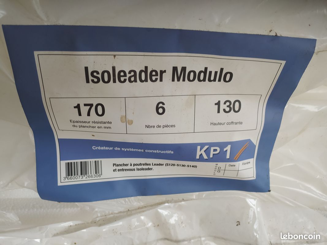 Entrevous isolant plancher KP1 (image 1)