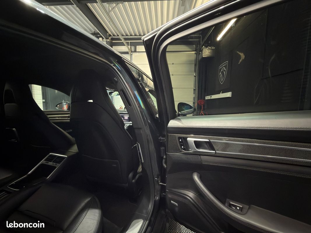 Porsche Panamera 4E-HYBRID RECHARGEABLE 462 CV PACK CHRONO - ECHAP SPORT - CAM 360 - SIEGES VENTILES (image 16)