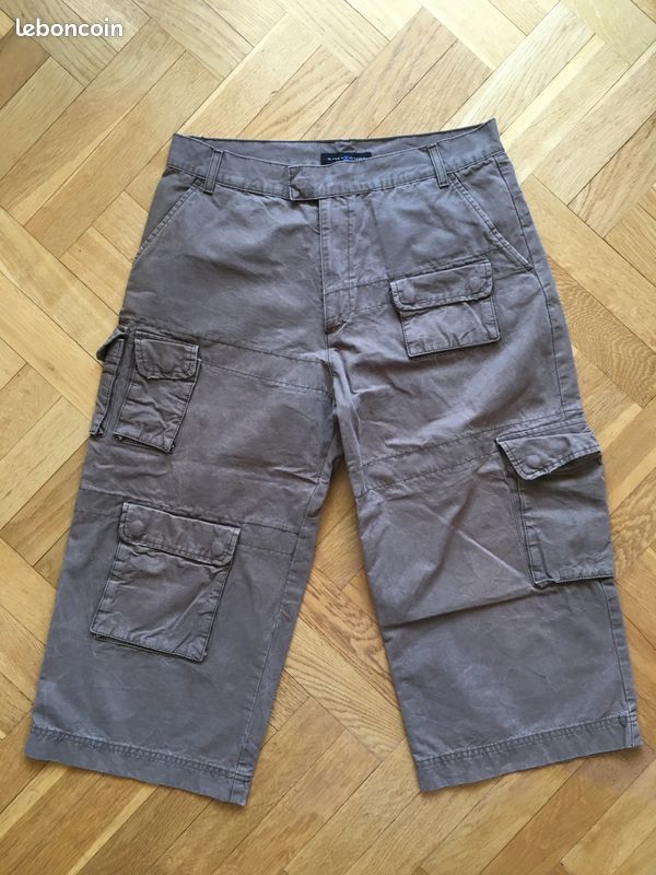 Pantacourt kaki Marque Chevignon 100 % coton Taille 42 Excellent état (image 1)