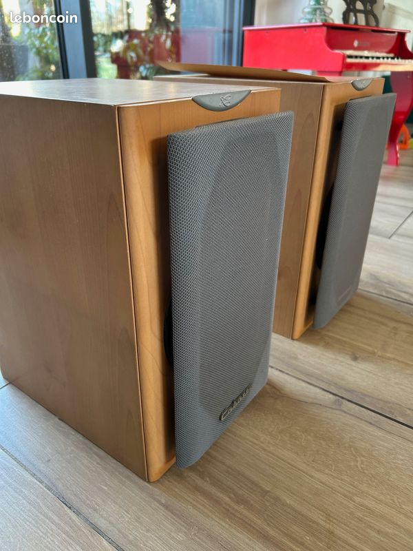 PAIRE D'ENCEINTES HAUT PARLEUR CABASSE DINGHY TYPE 222 / VINTAGE SPEAKERS - HIFI / SON/ENCEINTE
