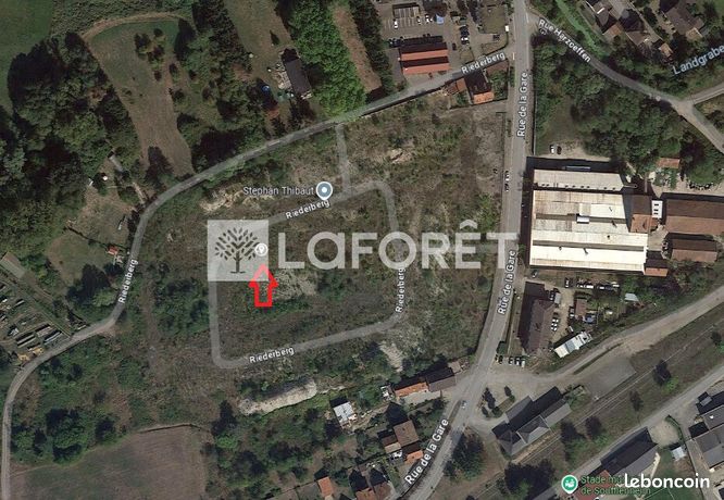 Terrain 337 m² Soufflenheim