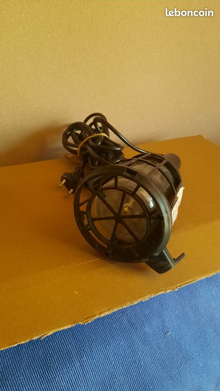 Baladeuse filaire teinte noir 75 W (image 3)