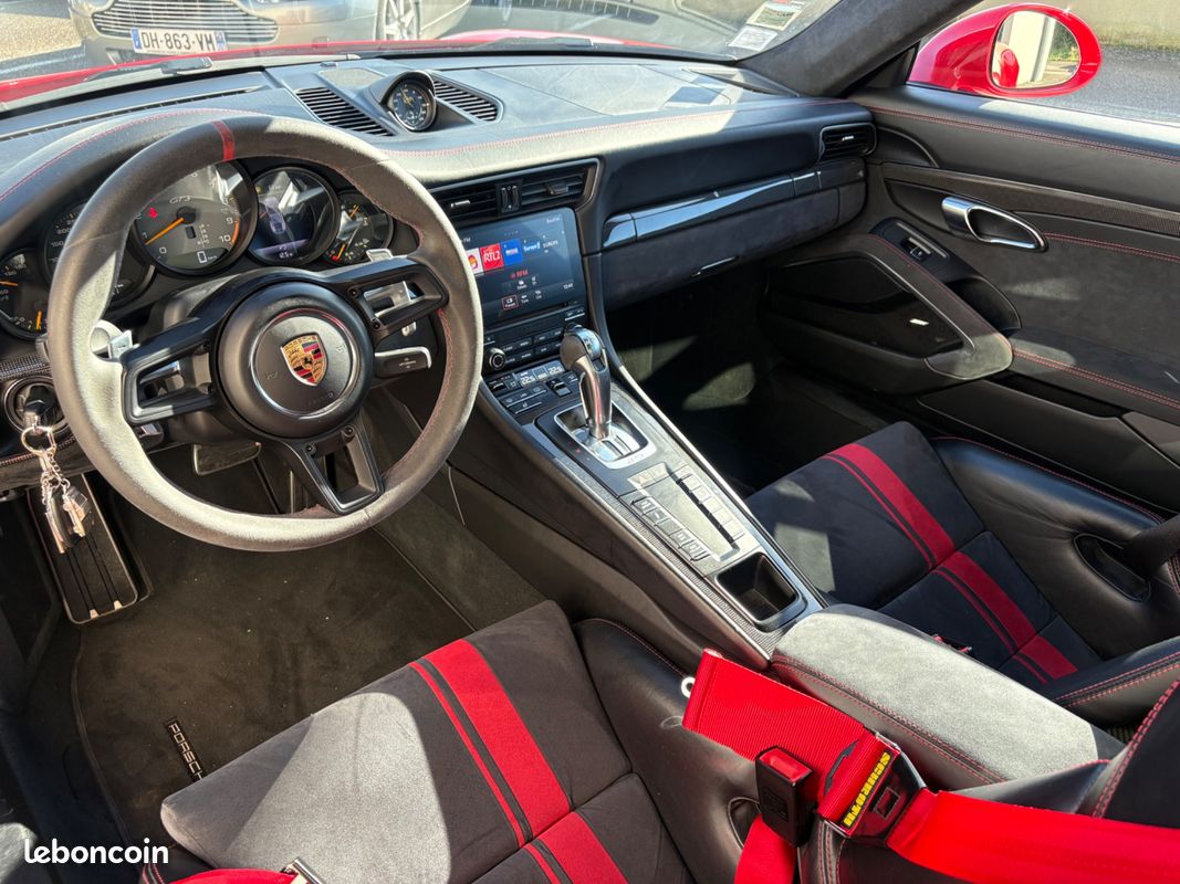 Porsche 911 gt3 4.0 500ch pdk echappement performance bose pack carbone siege elec chauffants camera (image 3)