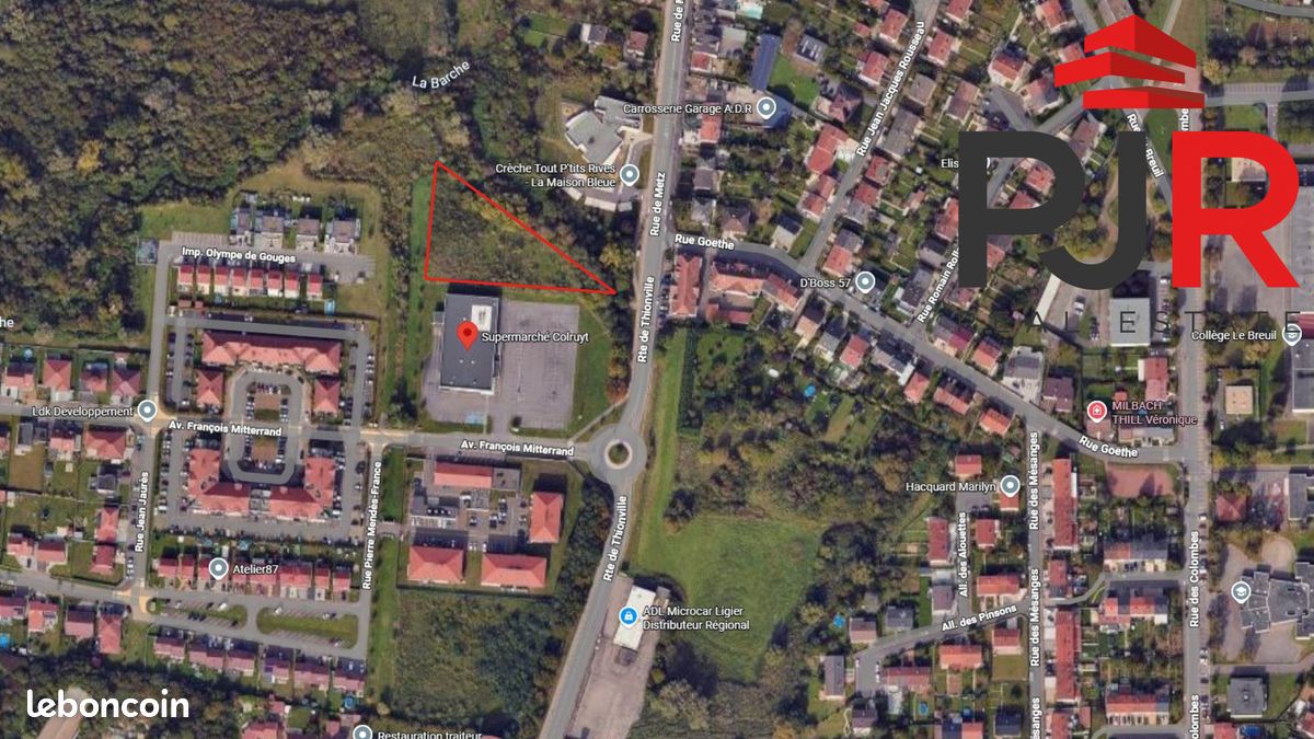 Terrain 3745 m² · à Maizières-lès-Metz · 3 745 m² · 400 000 €