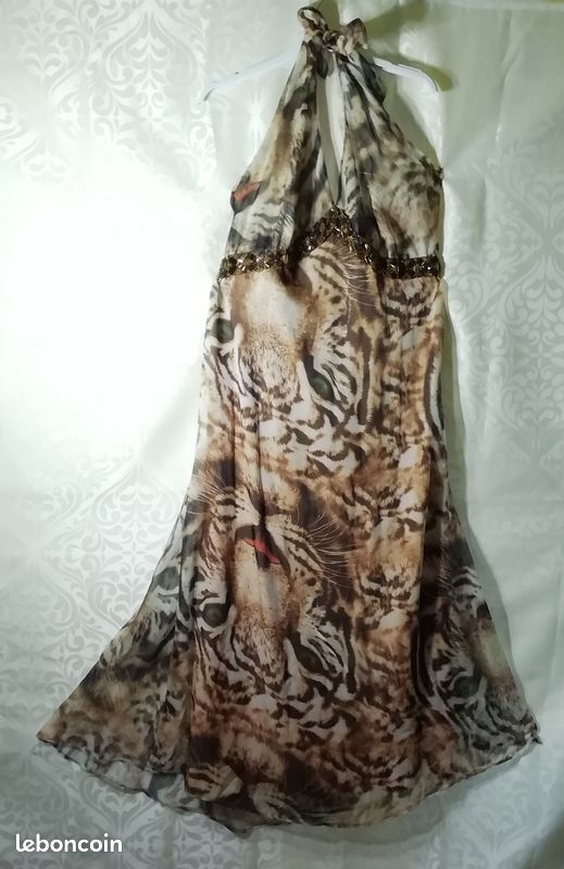Robe longue chic voile (image 1)