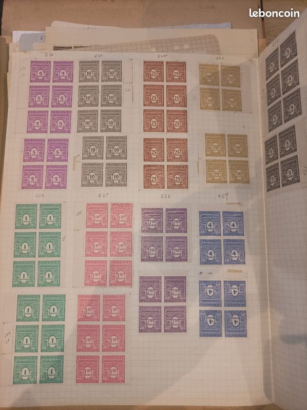 Collection de timbre plus de 140 page prix négociable (image 6)