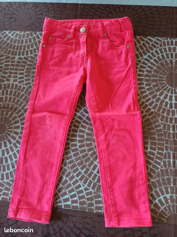 Pantalon jean Fille 3 ans plus (image 1)
