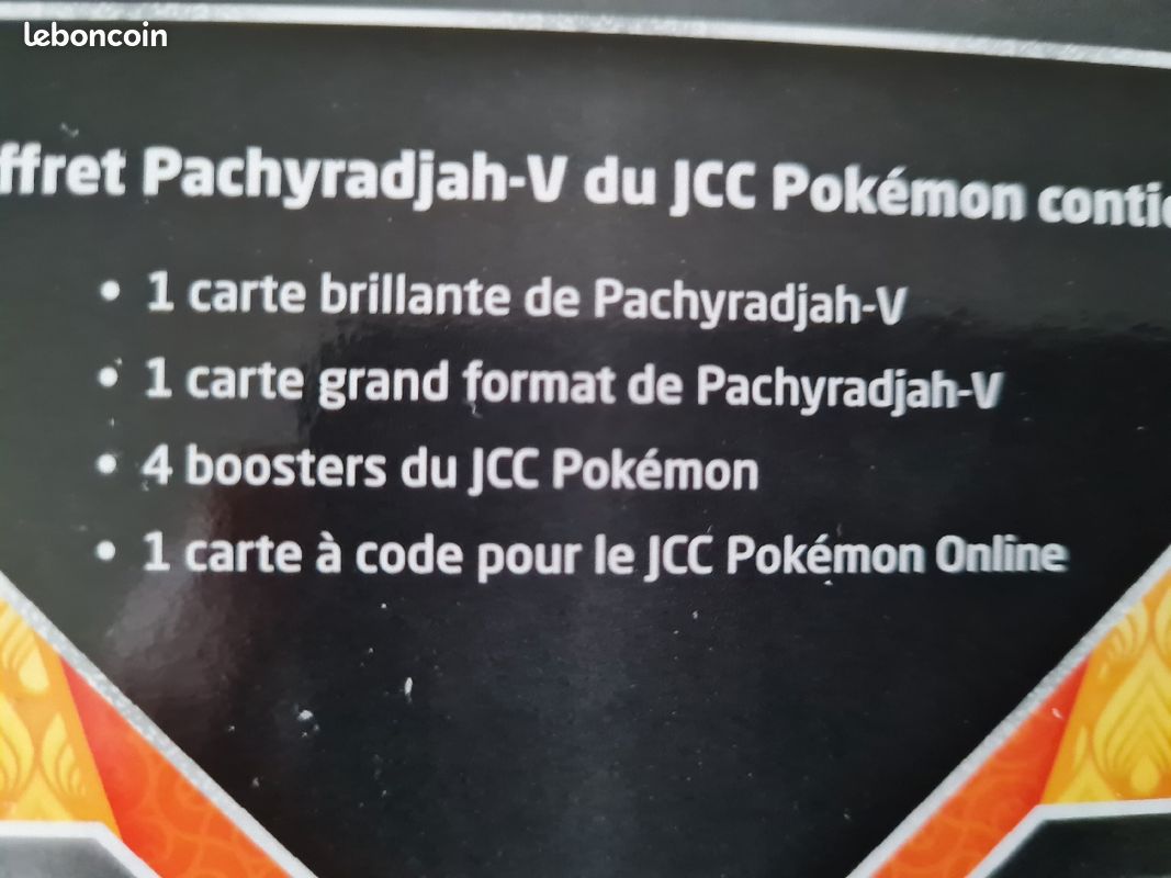 Pokemon coffret pachyradjah v de 2020 neuf encore scellé officiel (image 6)