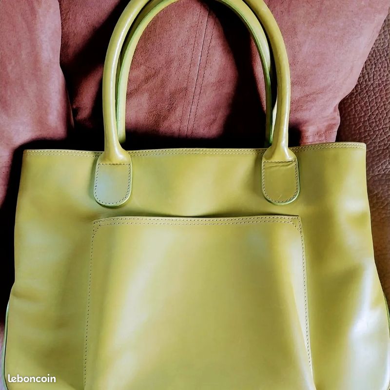 Sac tout cuir Lancel (image 6)