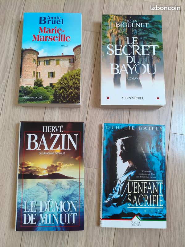 Lot de 4 livres (image 1)