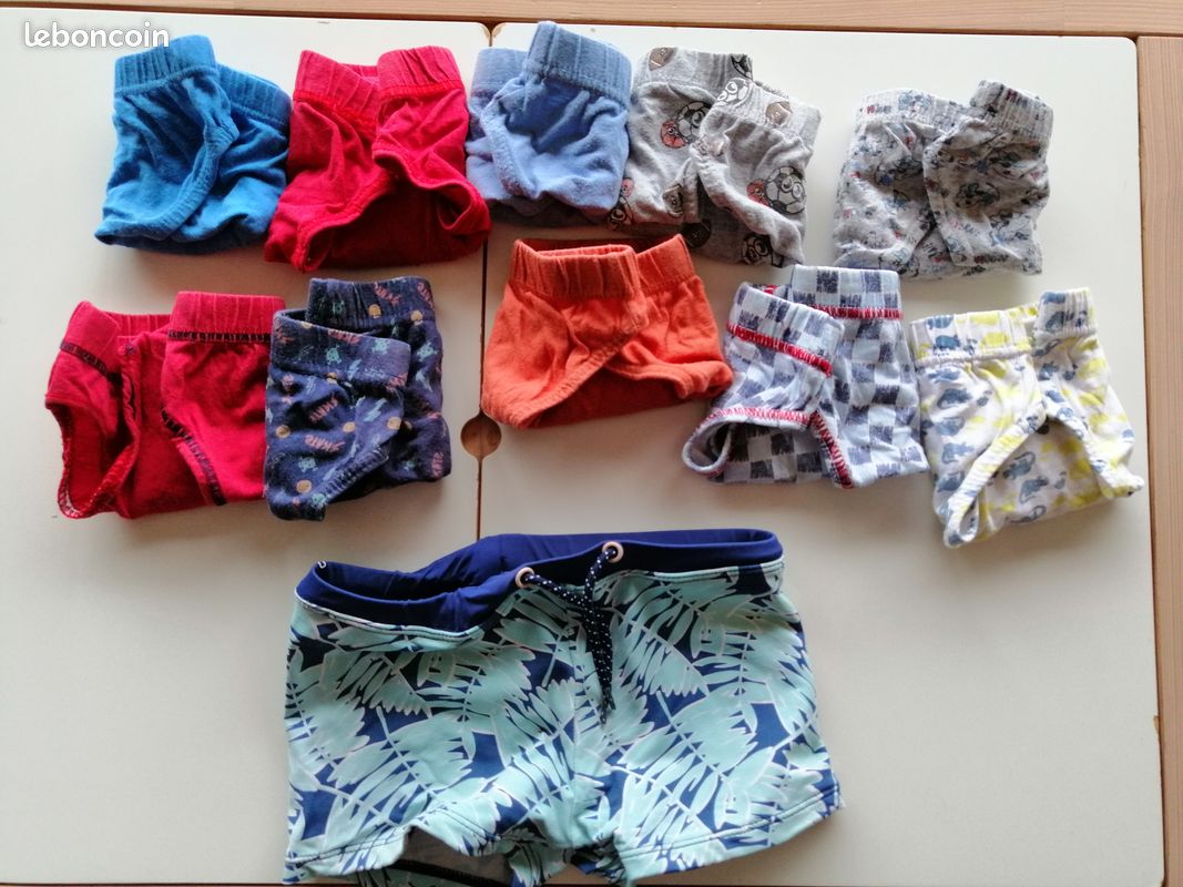 Lot De Vêtements D'Été Pour Garçon De 7 Ans (Taille 128) - Occasion Très Bon État - Multicolore