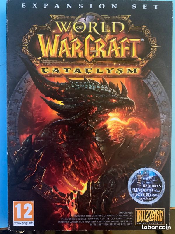 World of warcraft - extension set cataclysm pc (image 1)