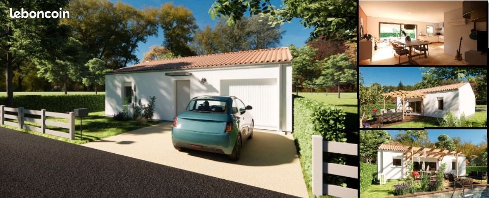 Maison 2 pièces 61 m² · à Saint-Gilles-Croix-de-Vie · 61 m² · 277 900 €