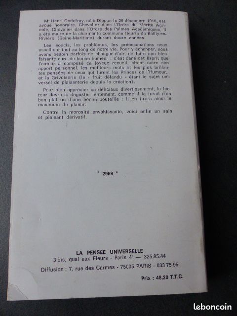 Livre "Humour et grivoiseries" (image 2)