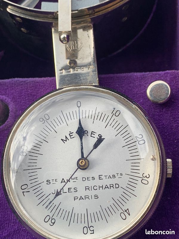 Ancien anémomètre Jules Richard (image 4)