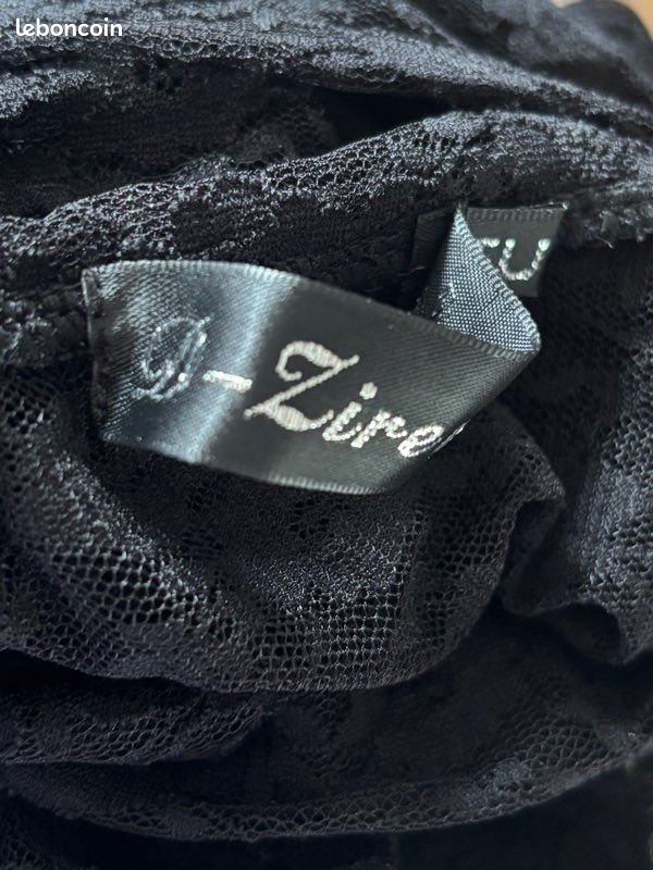 Haut en dentelle D - Zire mode taille unique 36/38 (image 5)