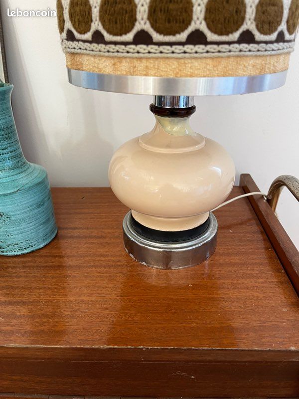 Lampe vintage année 70 rétro mid century (image 6)