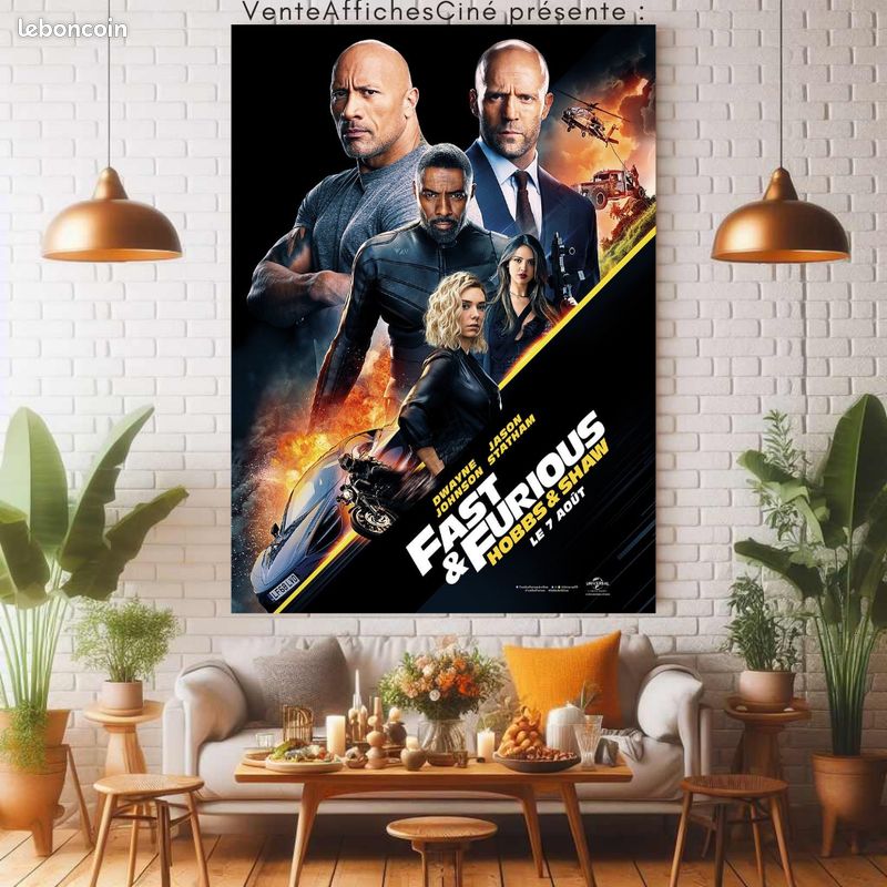 Affiche Fast and Furious Hobbs and Shaw (image 1)