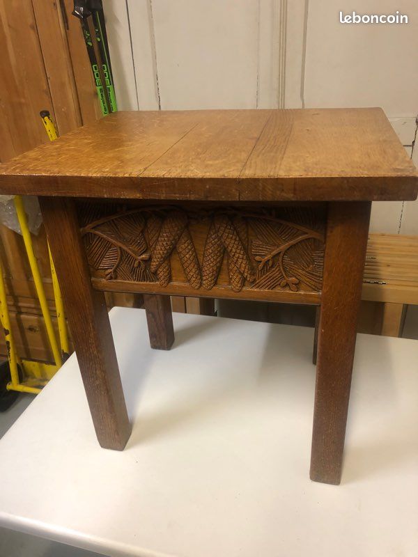 Petite table basse en bois massif (image 2)