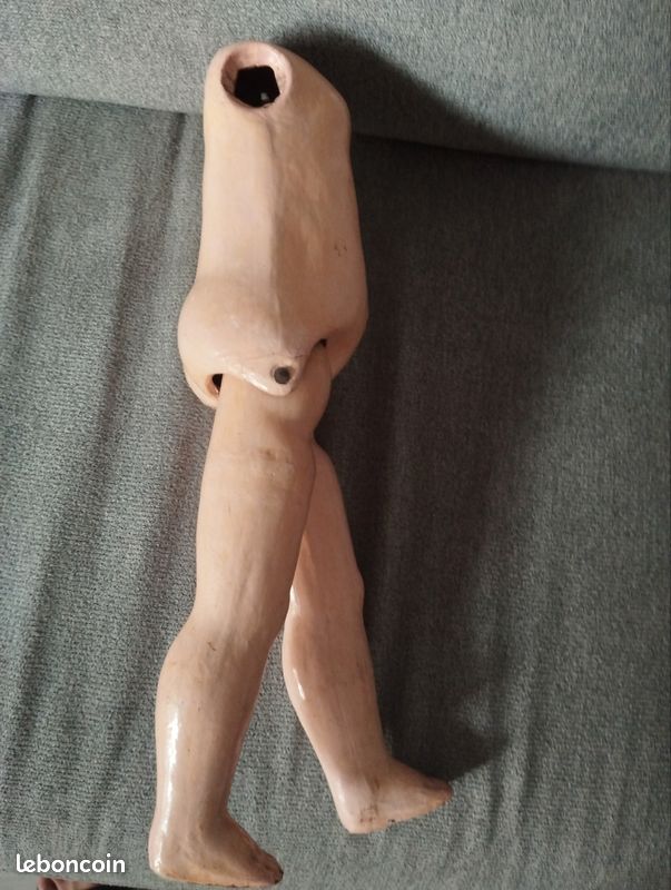 ANCIEN CORPS DE poupée en bois M10 EUR 20,00 - PicClick FR