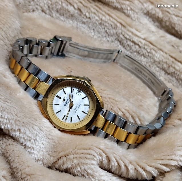 Mouvement De Montre Mécanique Manuel Dame Enicar - Occasion Bon état