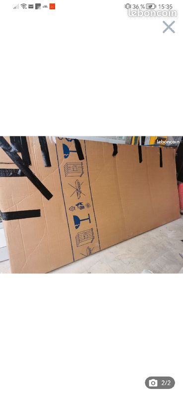 Portes battantes cadura 2 volets neuve (image 2)