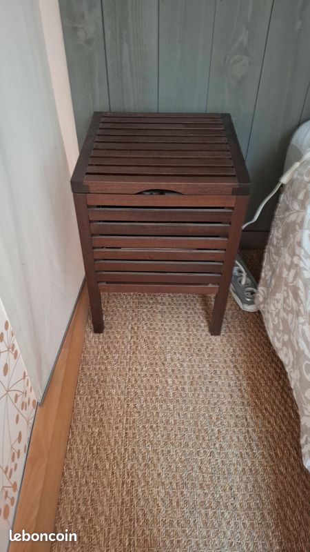 Panière à linge en bois IKEA (image 1)