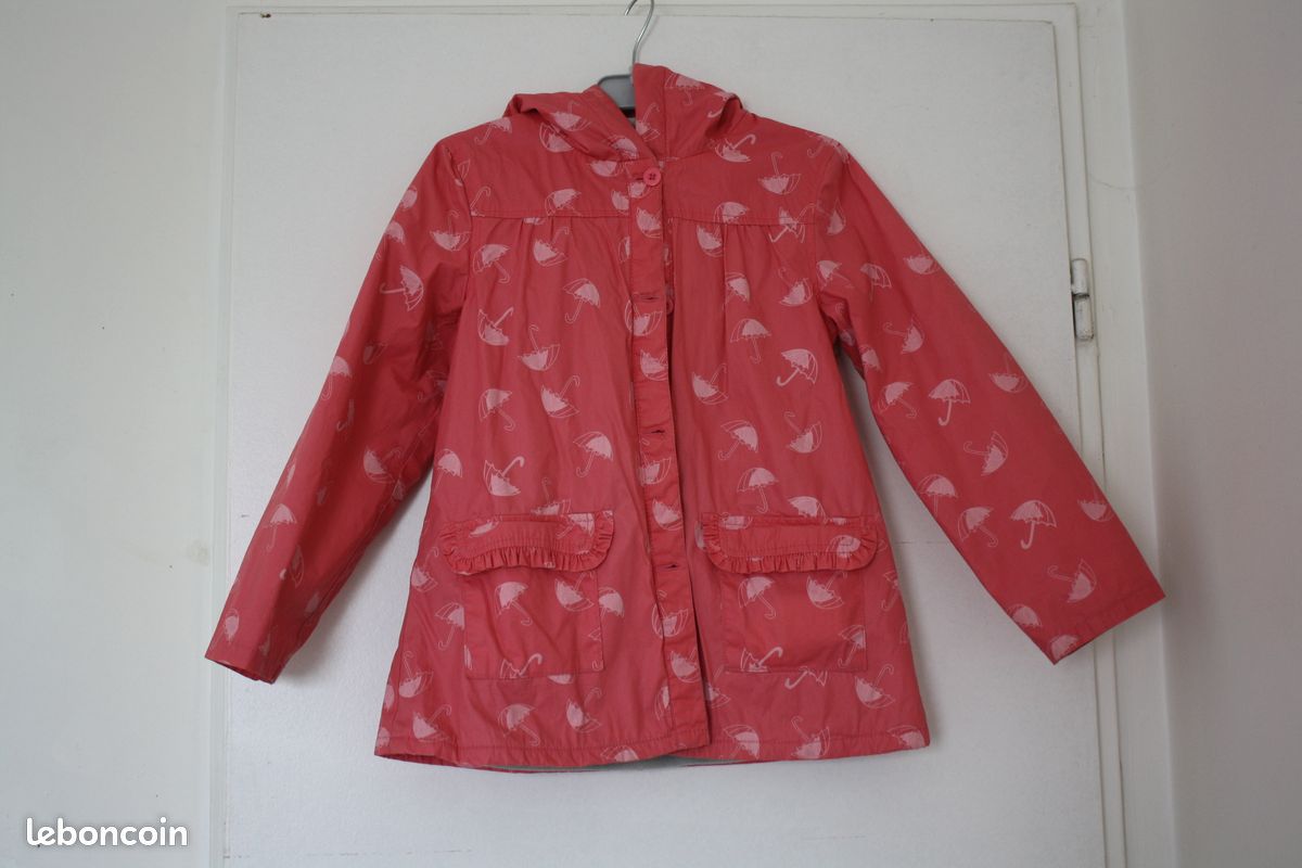 Imperméable à capuche 7-8 Ans (image 1)