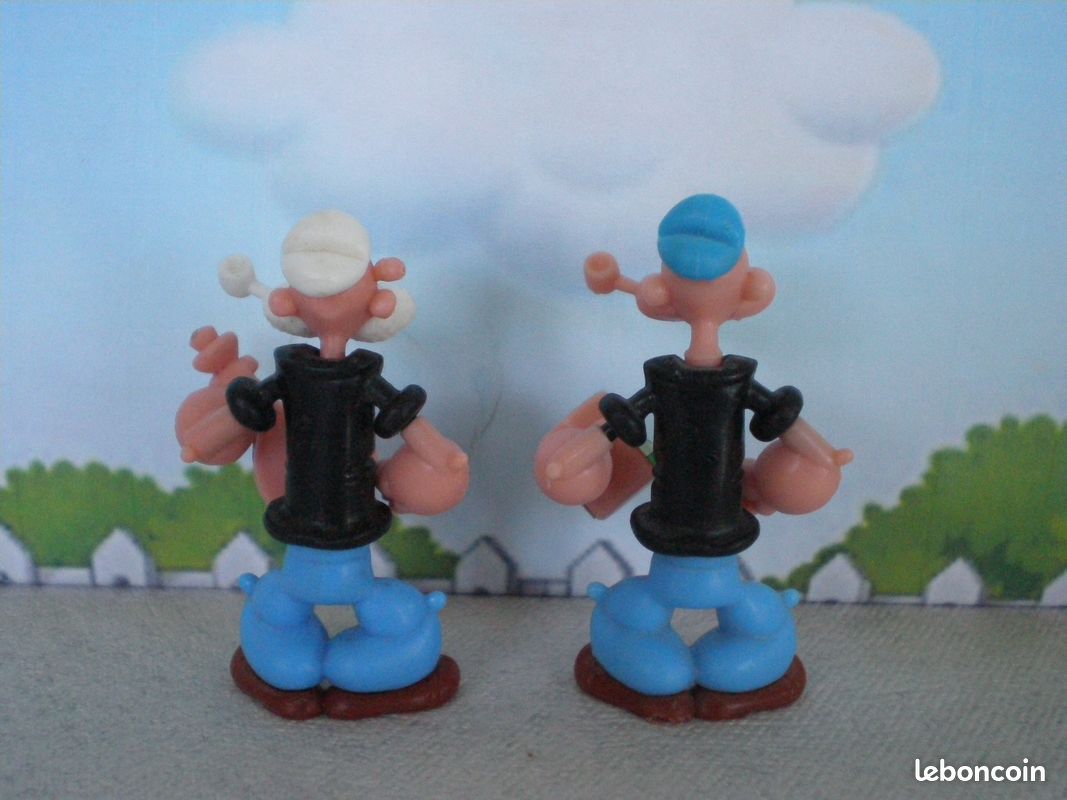 Figurine Vintage Popeye 1977 - FARMI KFS - POUET ! - Collection