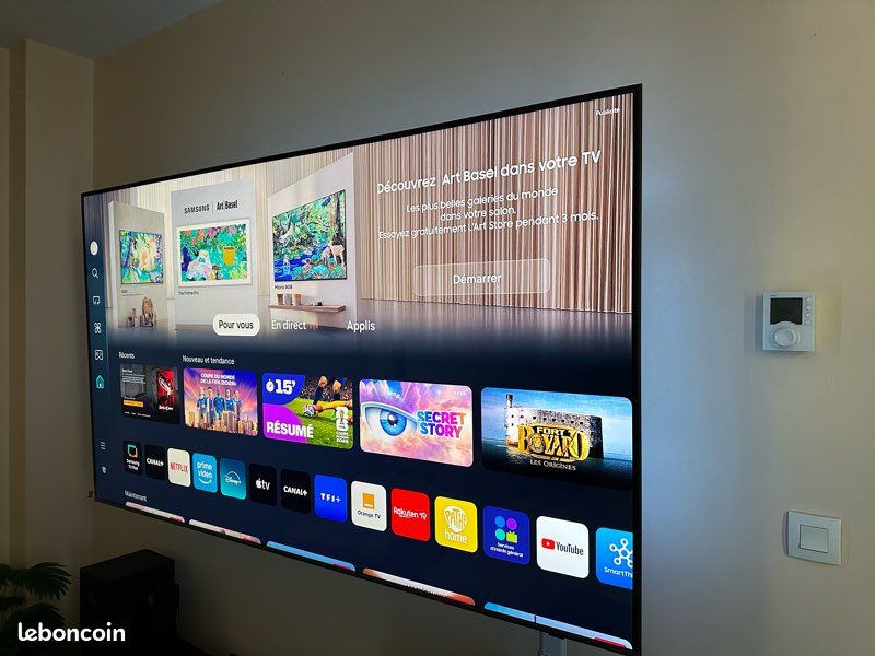 Samsung QLED TQ75Q72D 75" (189 cm) 4K UHD AI Smart TV 2024 (image 2)