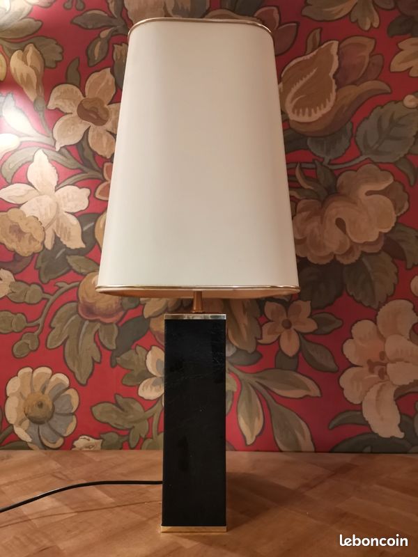Vintage - Lampe à poser Deschuytener – Hollywood Regency (image 5)