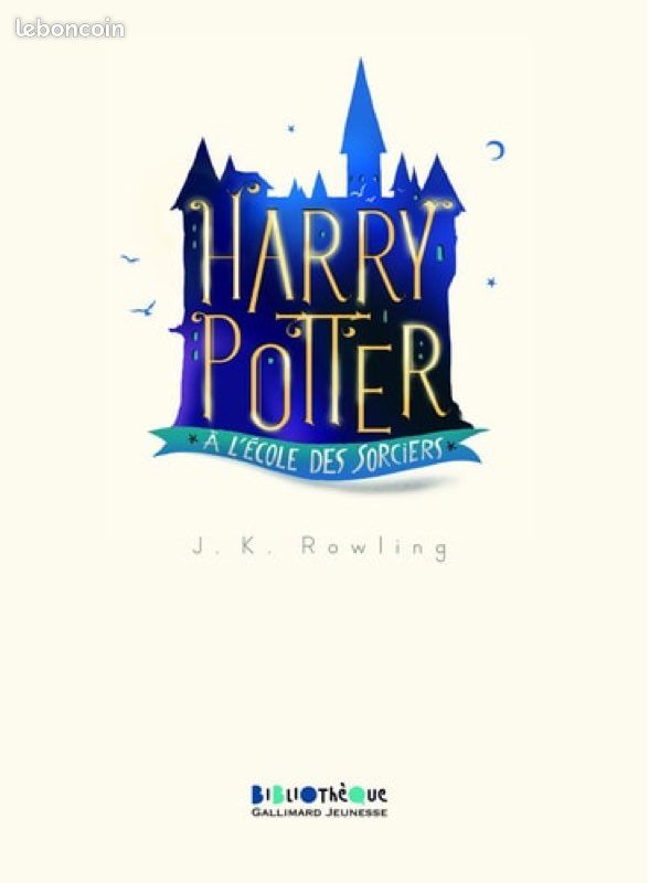 Livre « Harry Potter » A l’école des sorciers (image 1)