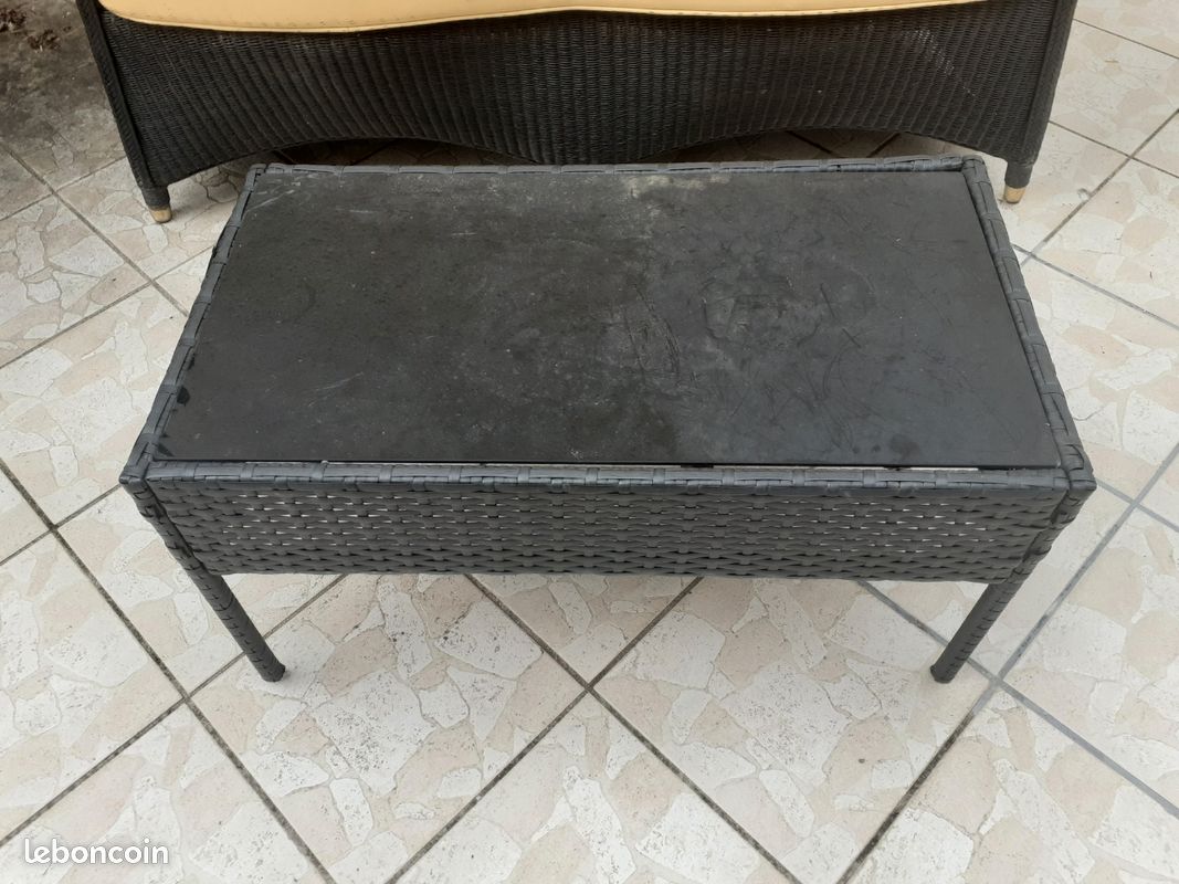 Canapé extérieur et table basse (image 3)