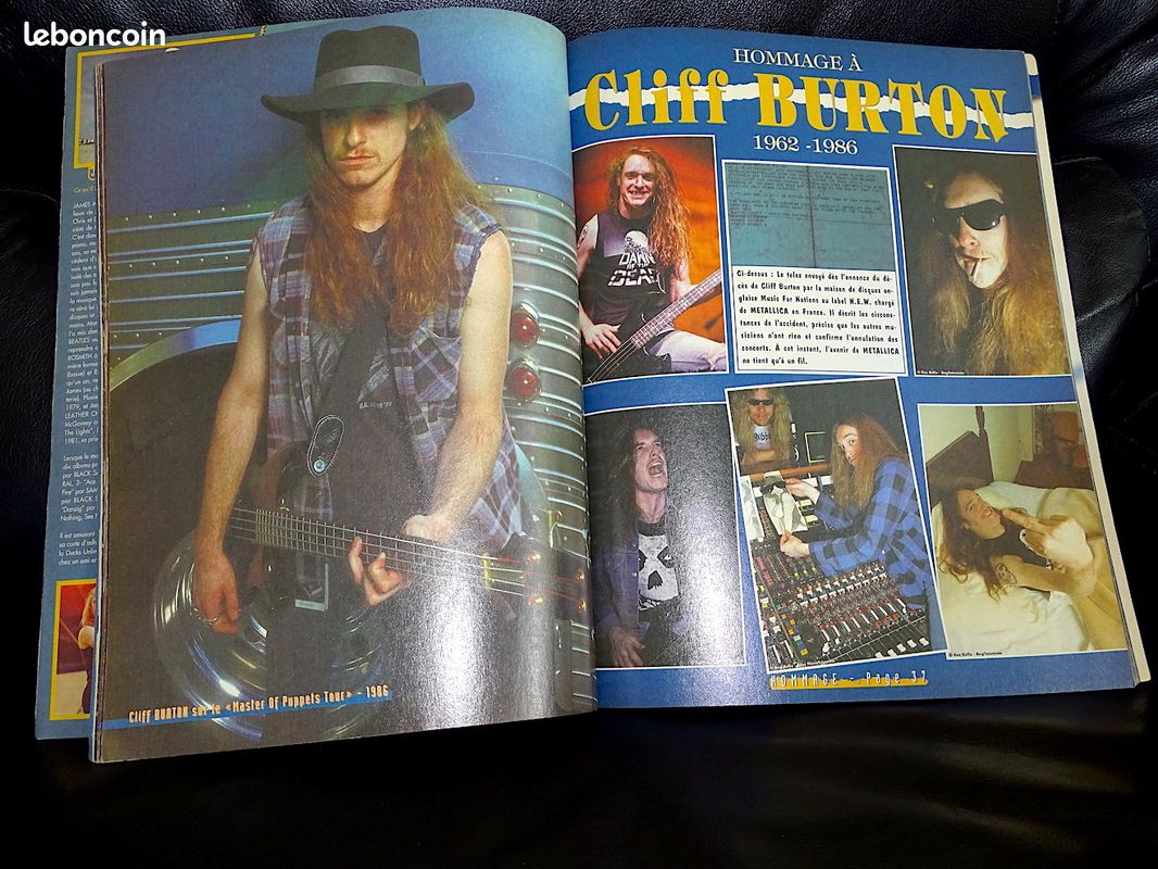 Magazine HardForce hors-série 1994 spécial METALLICA (image 2)