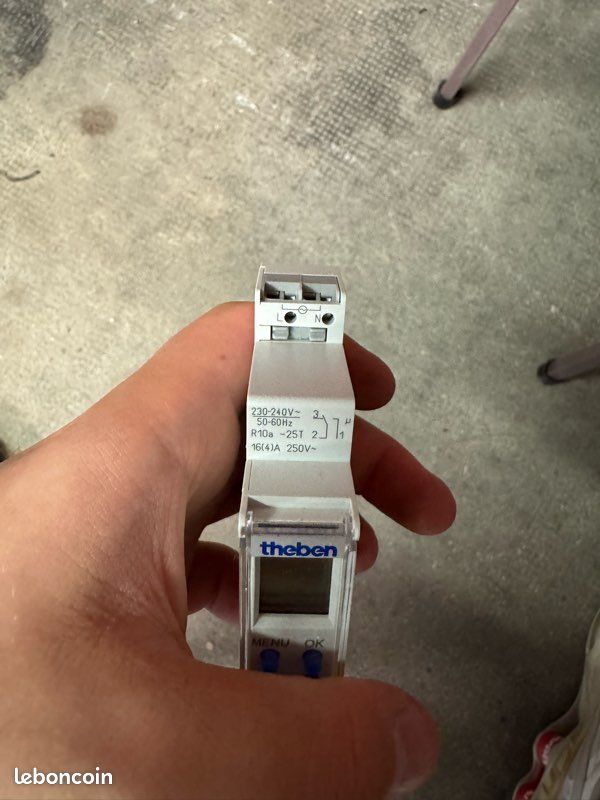 Horloge programmable Theben TR 608 top2 S – Réf. 6080101 – Neuf (image 4)