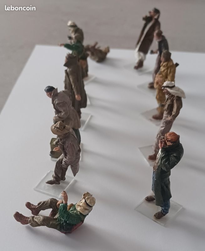 Figurine Buste Résine 1/10 – Soldat Des Forces Spéciales Britanniques – Maquette à Peindre Et Monter – WWII