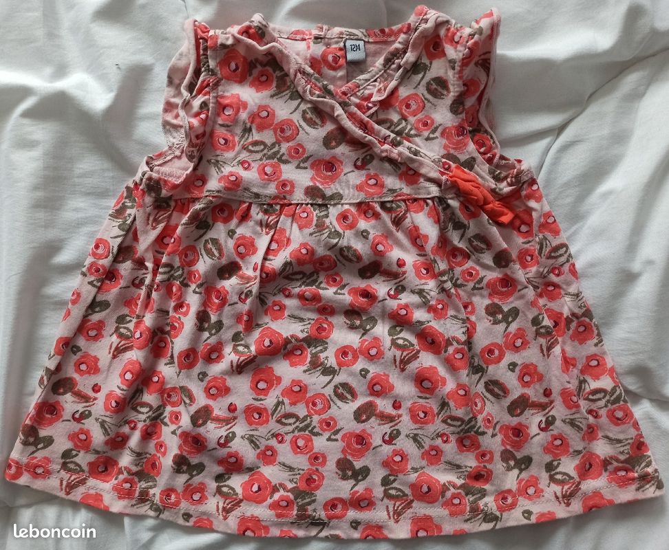 Robe bébé, taille 12 mois , en excellent état (image 1)