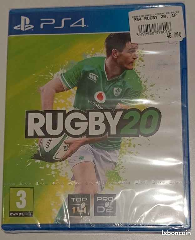 Rugby 20 - Jeux PS4 - Sans Notce - Occason | eBay
