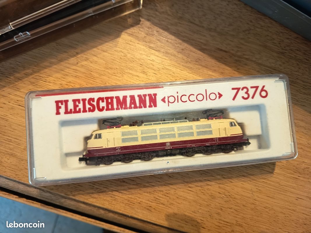 Lot De 3 Wagons Fleischmann Piccolo – Échelle N – Réf 9141 – Occasion