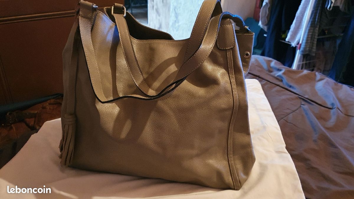 Sac à main en cuir (image 1)