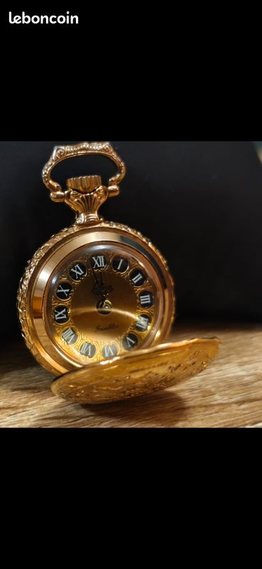 Verre De Montre Gousset Plexi Bombé - Diamètre 500, Or/argent - Verlux Neuf