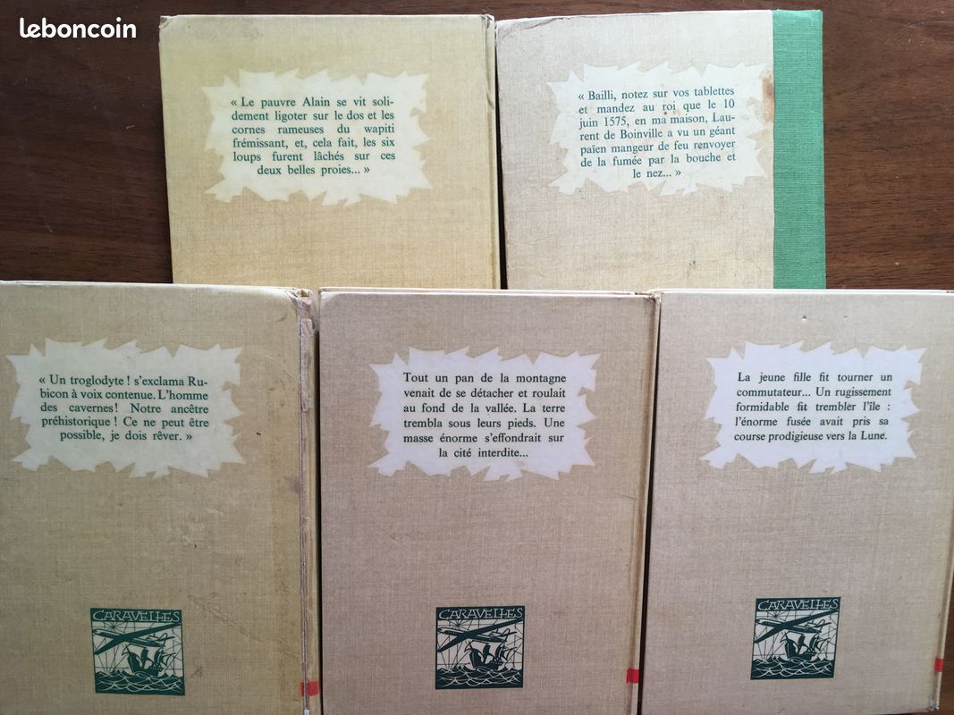 Vends 4 livres collection Caravelles 1957, à l'unité ou en lot (image 3)