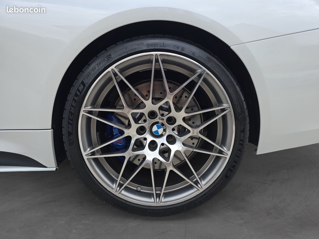 BMW SERIE 4 F83 M4 PACK COMPETITION DKG7 Cabriolet - 3.0i 450Ch - Garantie 12 mois (image 19)