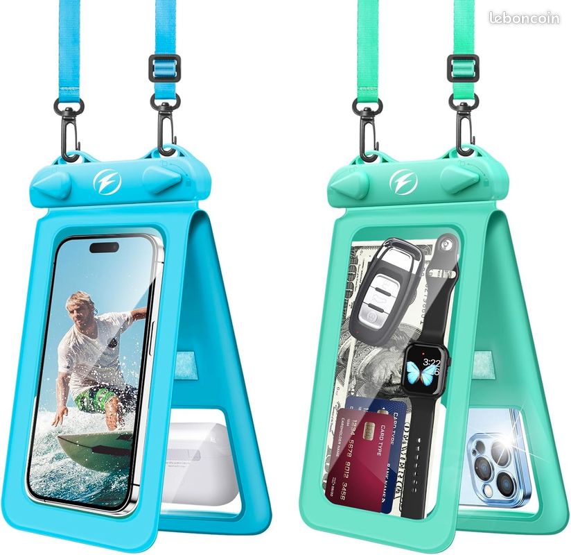 Pochette Étanche Pour Téléphone, Flottant Pvc Étanche Téléphone Sac