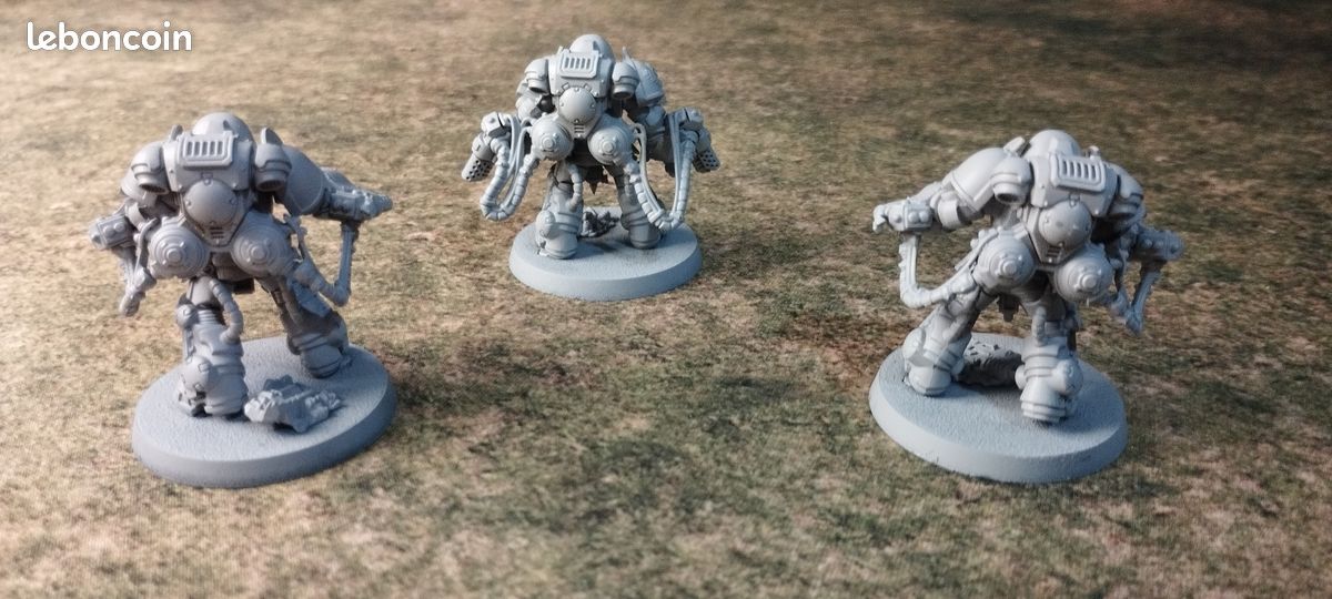 Warhammer 40000 3 Agressors Primaris Space Marines basés (image 4)
