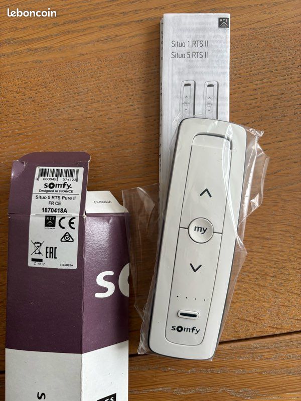 Télécommande SOMFY SITUO 5 RTS - SOMF1870419