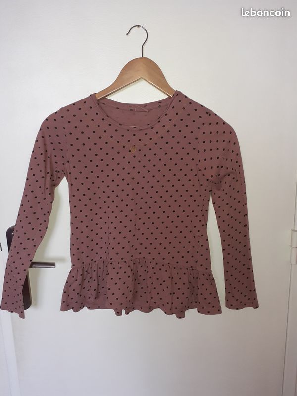 Tee-shirt manches longues - 9/10 ans (image 1)