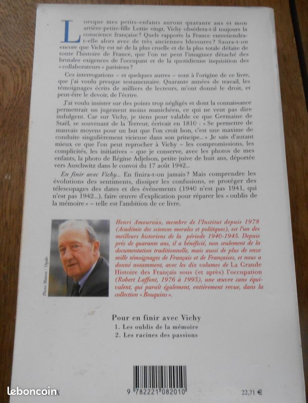 Livres " Pour en finir avec Vichy " (image 2)